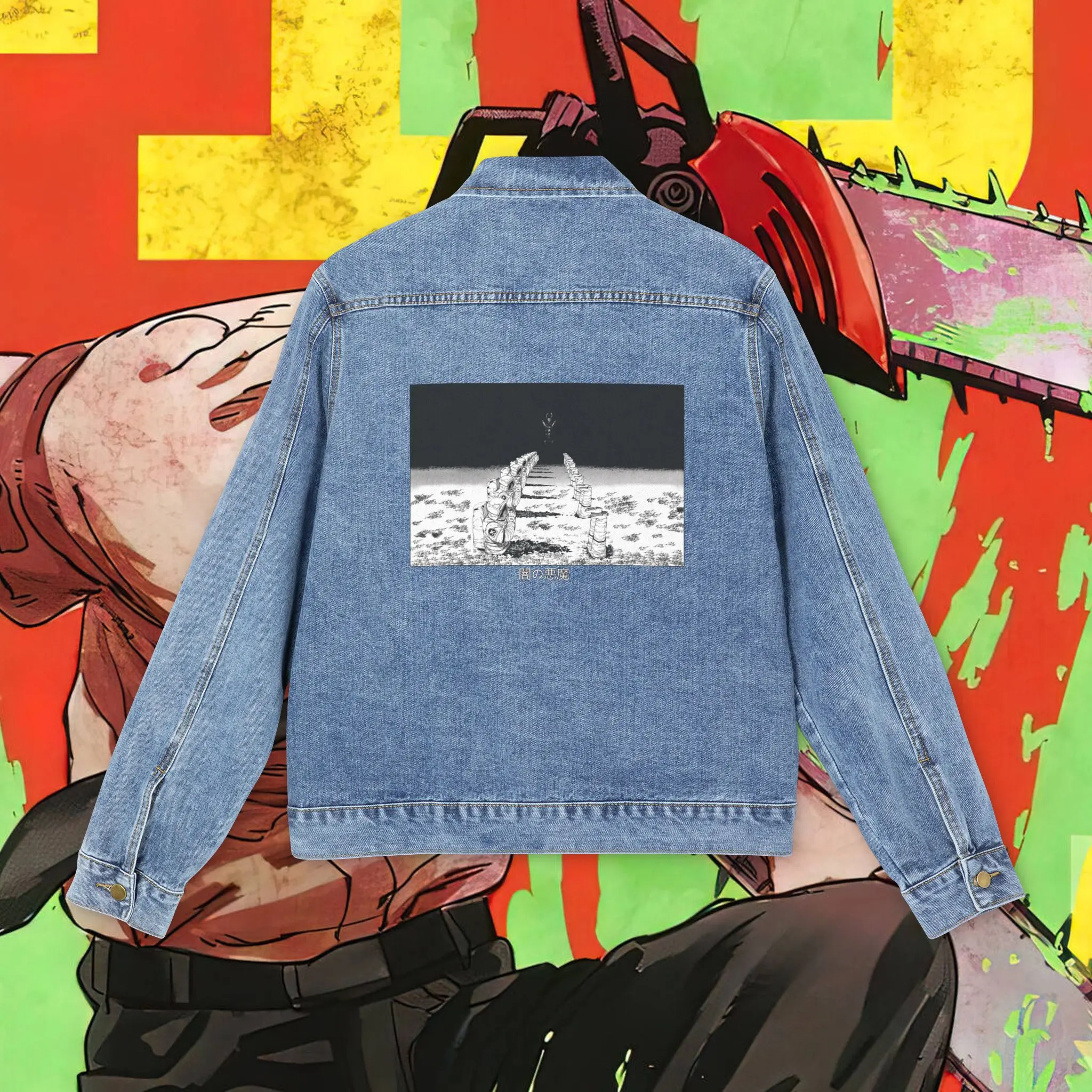Chainsaw Man Darkness Devil Denim Jacket