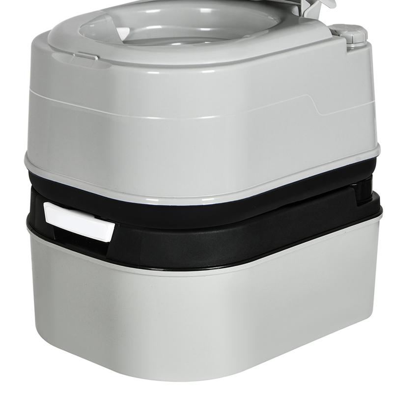 OEDRO 6.3GAL Portable Potty Toilet Outdoor Camping Portable Travel Mobile Flush Toilet