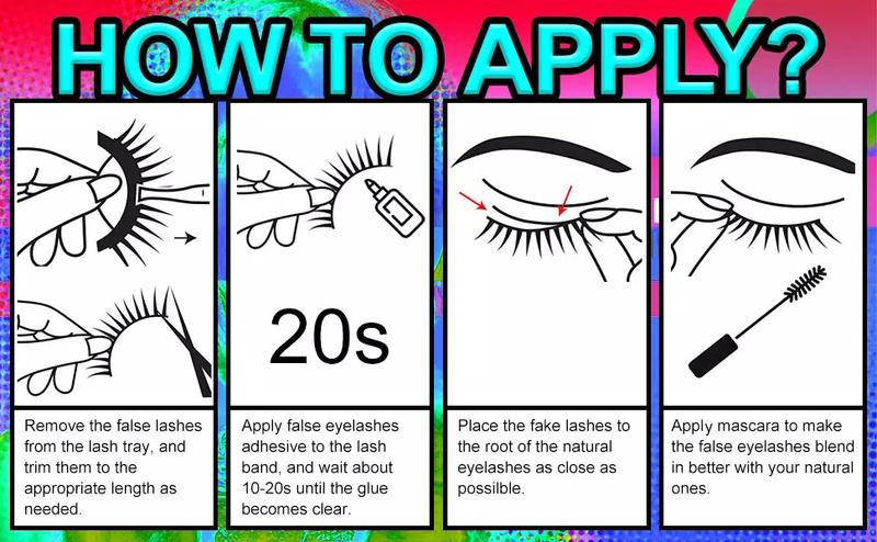 Manga Lashes Natural Look False Eyelashes Anime Lashes Mink Wispy Fluffy Spiky 3D Volume Eyelashes Pack Korean Japanese Asian Cosplay Fake Eyelashes Look Like Individual Cluster 7 Pairs by Makeup Cosmetic