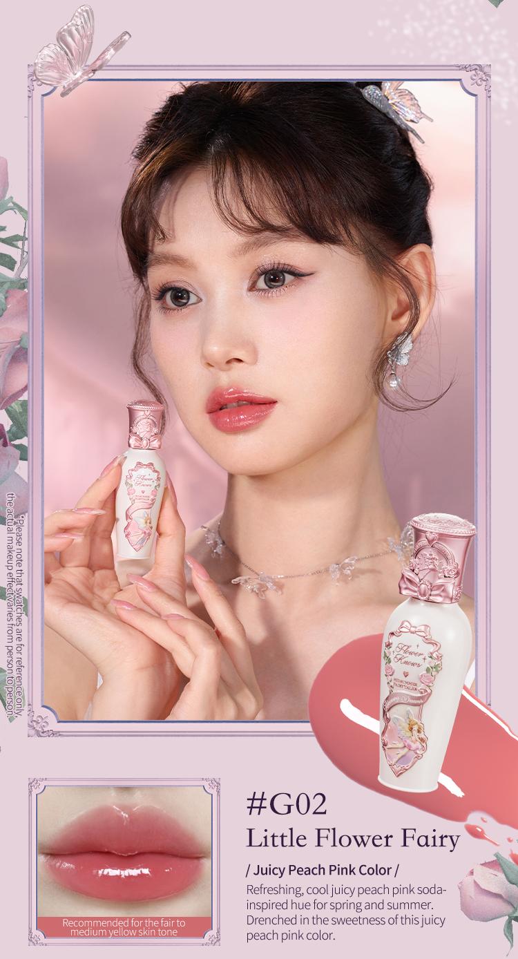 Flower Knows Midsummer Fairytales Collection Coating Lip Lacquer