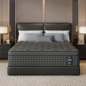 LayRoad 12/14 Inch Twin Full Queen King , Hybrid Memory Foam mattresses in a Box | Pocket Spring +Zoned Support | Soft and Comfortable, Pressure Relief, Medium Firmness, CertiPUR-US Certified(colchones para cama | queen size mattress | full size mattress)