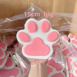New giant cat paw DIY toy for girls, high-value, extra-large TPR, with a slushy texture.