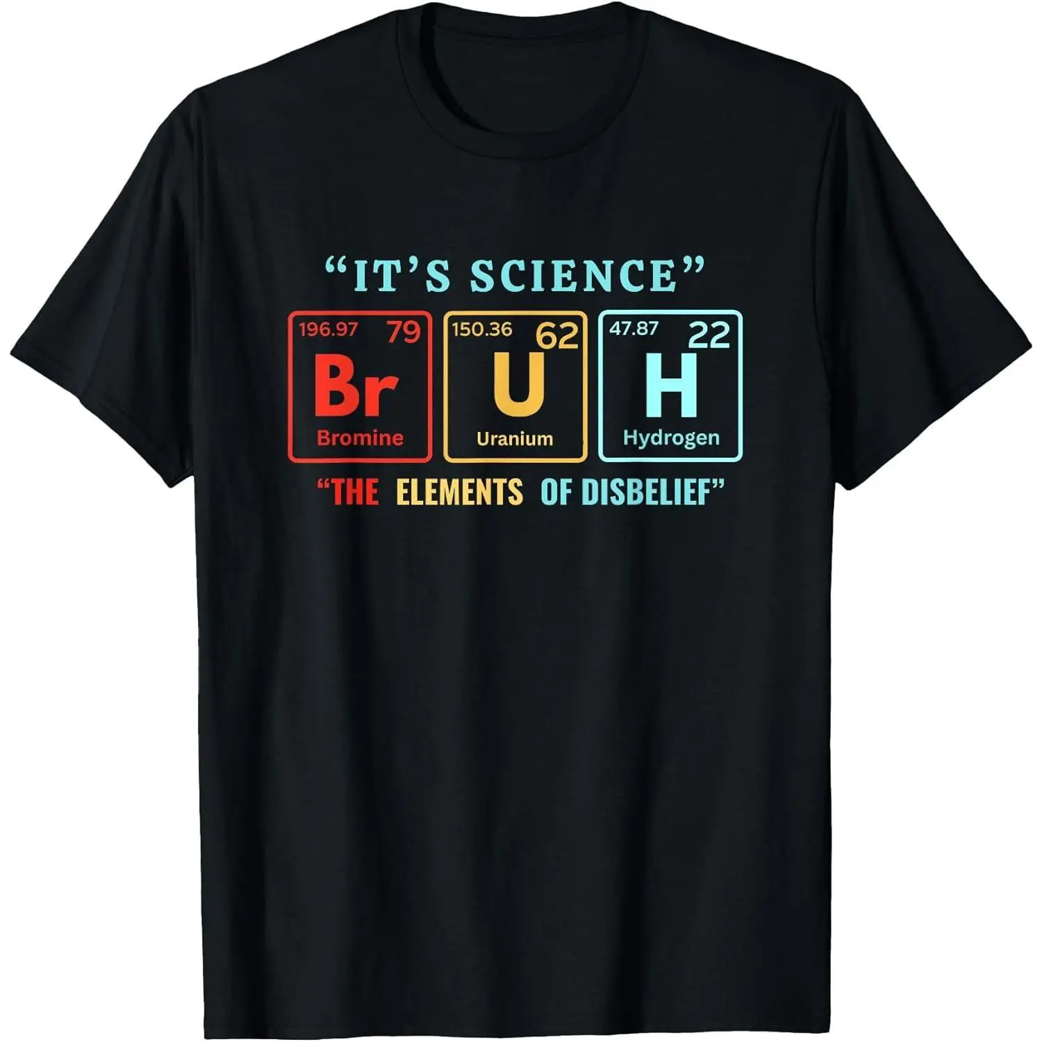 Men's Casual Cotton Fabric Round Neck Short-Sleeve Graphic Tee, Unisex Nerdy Science Meme Design Top, Soft Breathable Sportswear for Self-Expression, Funny Dad Gift, Tshirt