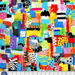 Urban Ink Pattern in Pattern Graffiti - 108" Wide Backing Fabric - 6246MU - 3 YARD CUT - P&B Textiles
