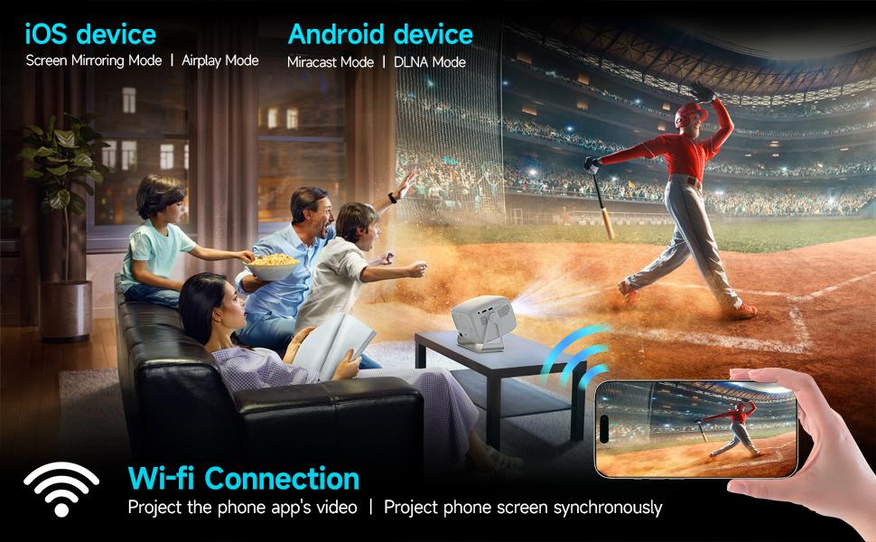 X4 Projector Upgraded 500ANSI 4K Video Source Android 11 Dual WiFi6 BT5.2 1920x1080P Mini Portable Home Cinema Outdoor 2025 New