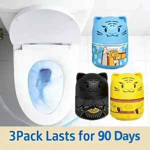 Toilet Cleaner Water Tank Type Automatic Release Cleansing Foam Fresh Deodorizing Cleaning Household Toilet Cleaner Effective Stain Removal