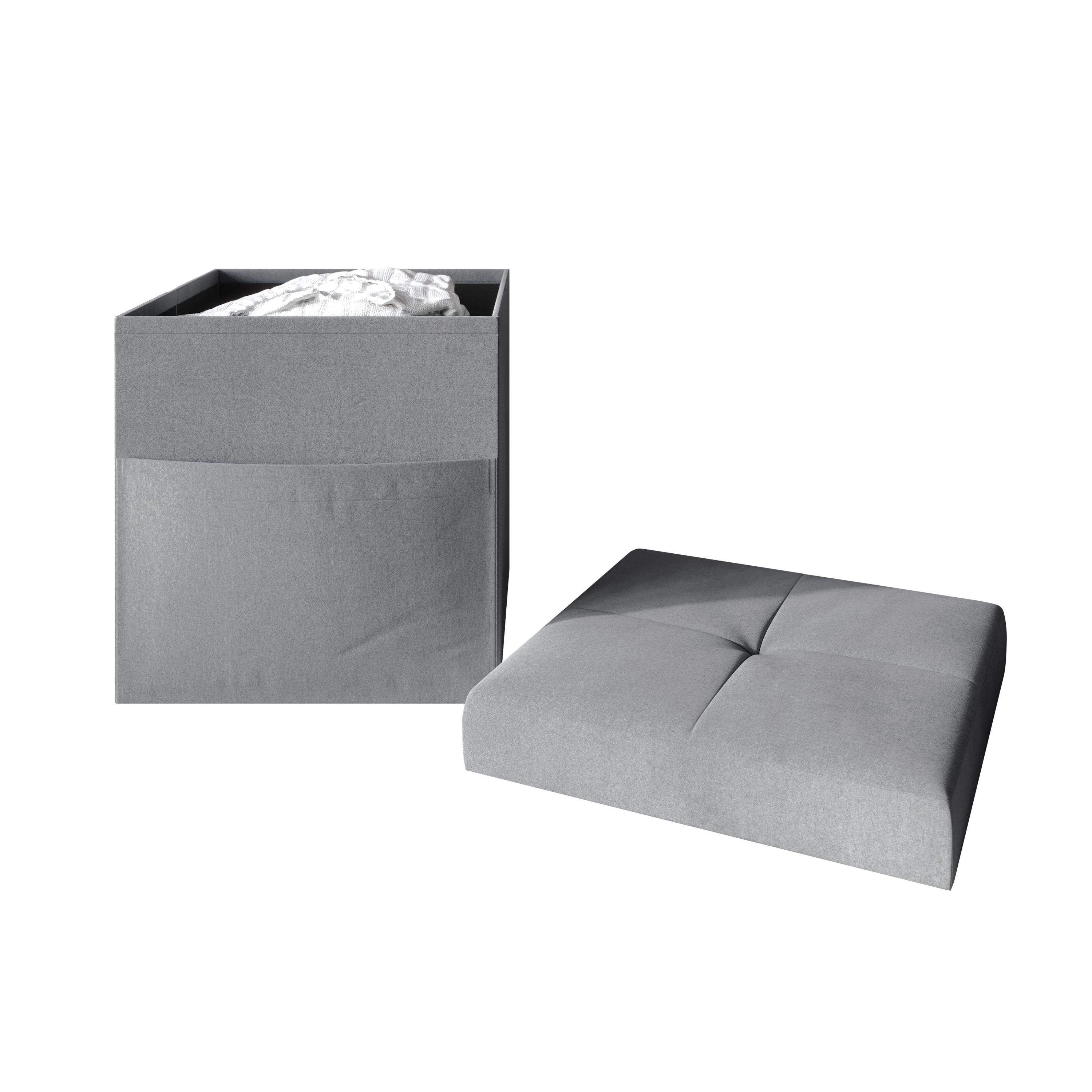 Favorer 12"/30"/42" Tufted Upholstered Folding Storage Ottoman Bench Favorer 12"/30"/42" Tufted Upholstered Folding Storage Ottoman Bench