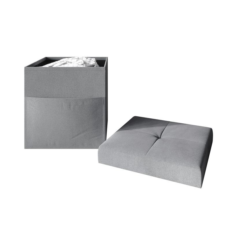 Favorer 12"/30"/42" Tufted Upholstered Folding Storage Ottoman Bench Favorer 12"/30"/42" Tufted Upholstered Folding Storage Ottoman Bench