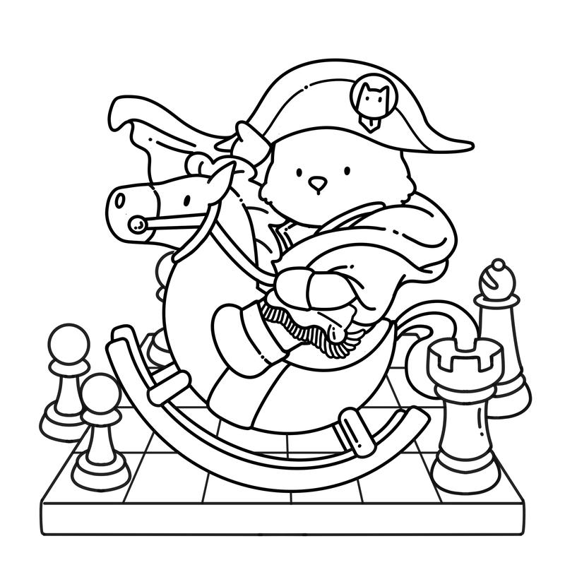 Fuzzy Caterpieces Cute and Cozy Coloring Book for Adults & Teens Featuring Comfy Cat Friends in Funny Moments Inspired by Famous Paintings 30 Unique Pages Bold Designs Single-Sided Printing 8.5 x 8.5 Inches