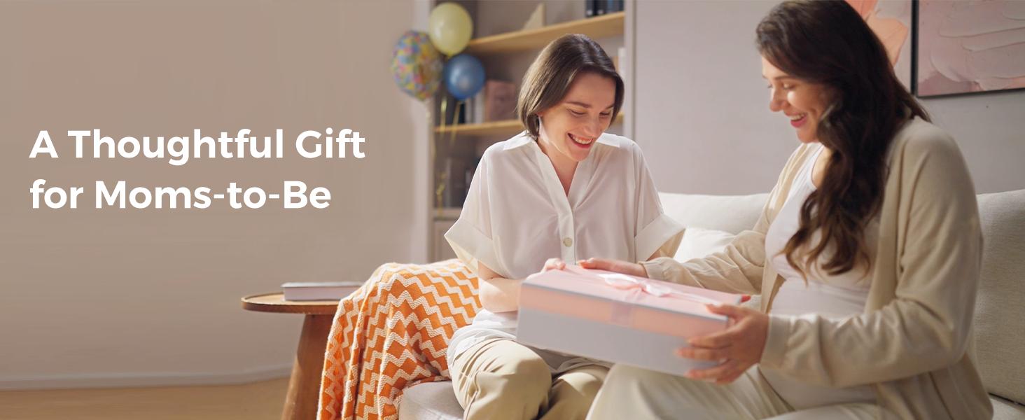 Momcozy Maternity Belly Belt, Invisible Maternity Sling, CozySupport Ergonest Maternity Belly Belt, Invisible Maternity Sling for Abdomen and Waist,-【B】