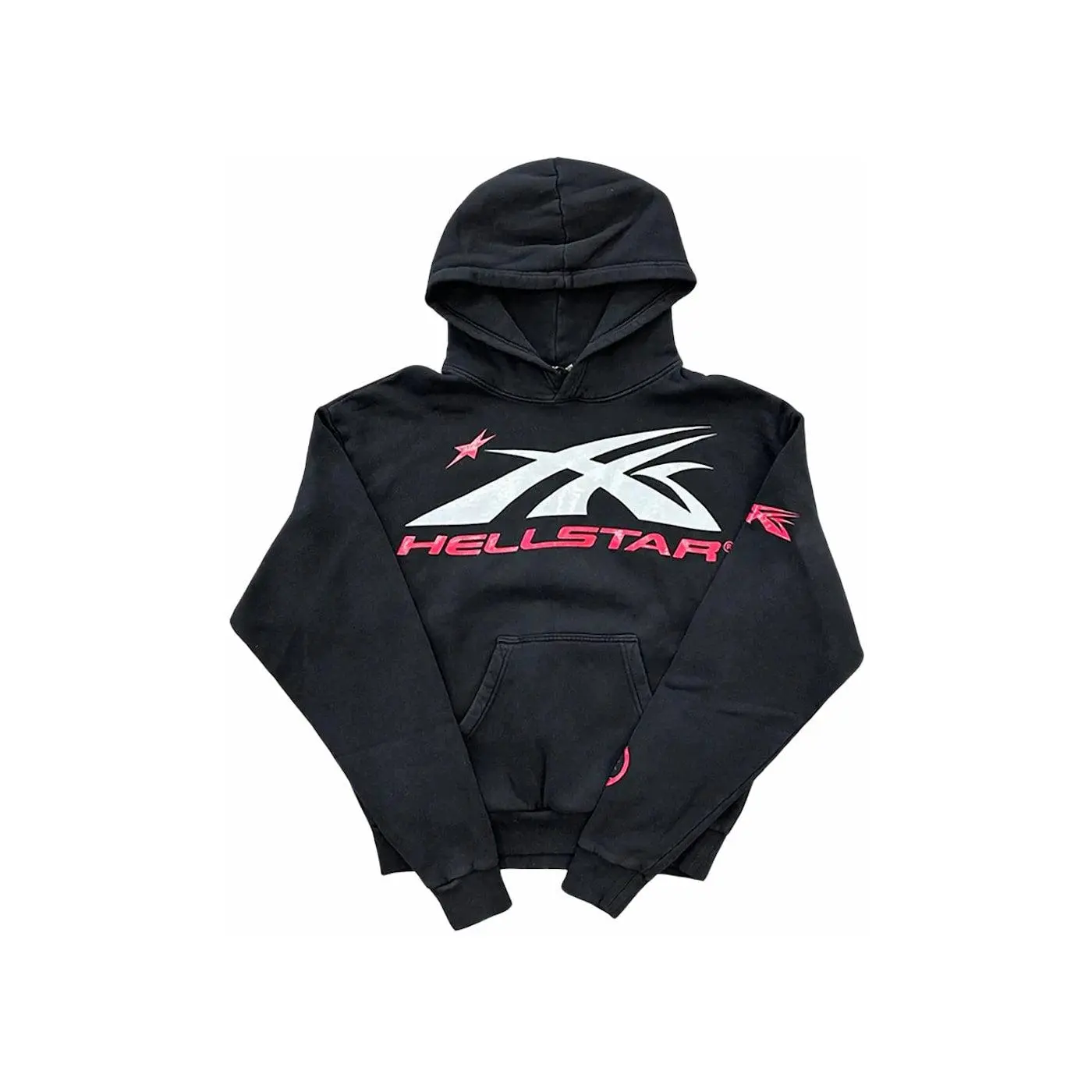 Hellstar Sport Logo Hoodie Black