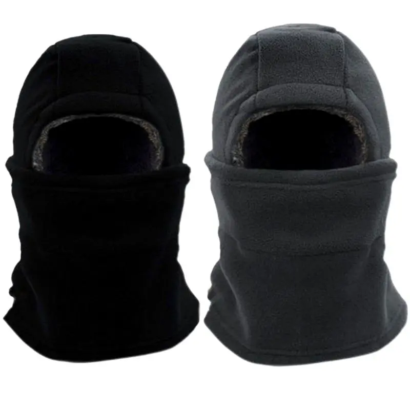 Unisex Windproof Warm Balaclava Gaiter Mask - Thermal Fleece Motorcycle Protective Gear, Full Face Neck/Ear Guard, One Size for Extreme Cold Biker Riders