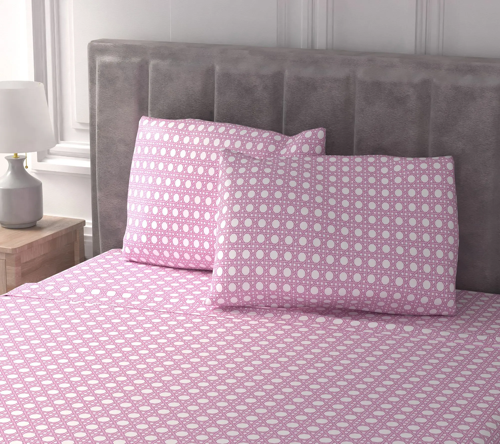 MRS H. 300TC COTTON SATEEN SHEET SET