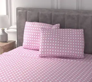 MRS H. 300TC COTTON SATEEN SHEET SET