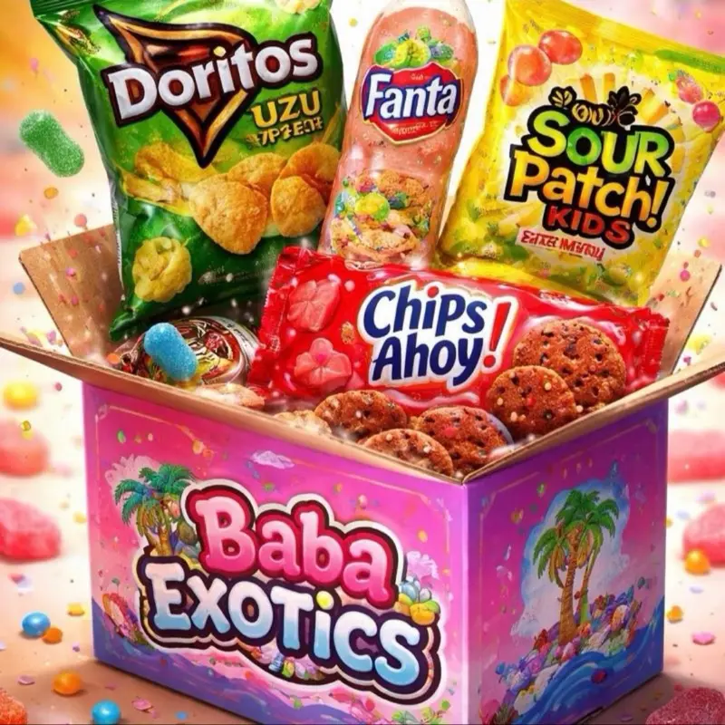 Baba favorite exotic snack bundle