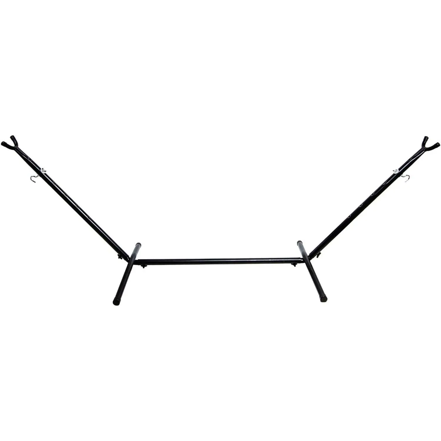Heavy Duty Adjustable Steel Outdoor Hammock Stand with 9-Foot Span, 450lb Capacity, Weather Resistant, Easy to Assemble, Ideal for Home Supplies Use, Backyard