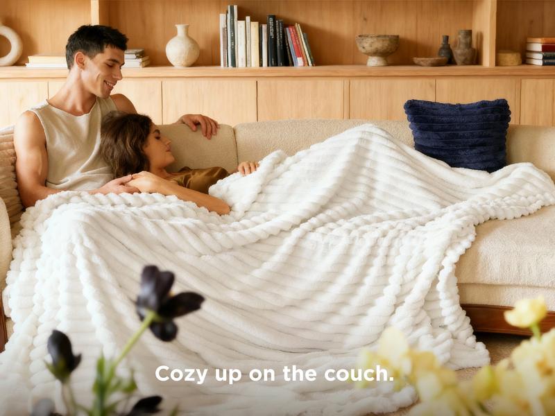 Bedsure GentleSoft Cozy Blanket-Patio Furniture Decor,Classic Stripe Pattern, Ideal for Bed,Couch, Travel,Camping, All Seasons,Home Bedroom Decor Bedsure GentleSoft Cozy Blanket-Patio Furniture Decor,Classic Stripe Pattern, Ideal for Bed,Couch, Travel,Camping, All Seasons,Home Bedroom Decor