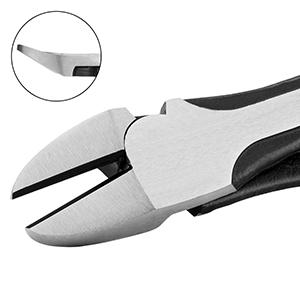 4PCS Long Reach Pliers Set - 11" Needle Nose, 45 & 90 Bent Nose, Diagonal Pliers for Narrow Spaces