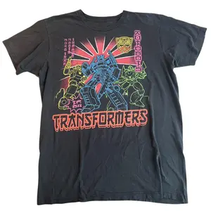 Transformers Vintage Graphic Tee - Unisex Menswear & Womenswear - Streetwear Tops - Casual Cotton Crewneck Shortsleeve Tshirt
