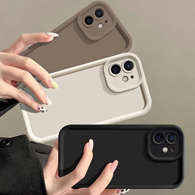 3-piece set of high-quality leather-textured metal frame phone cases for the new iPhone 16 Pro Max, also suitable for the new iP