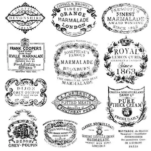 CROCKERY DECOR STAMP