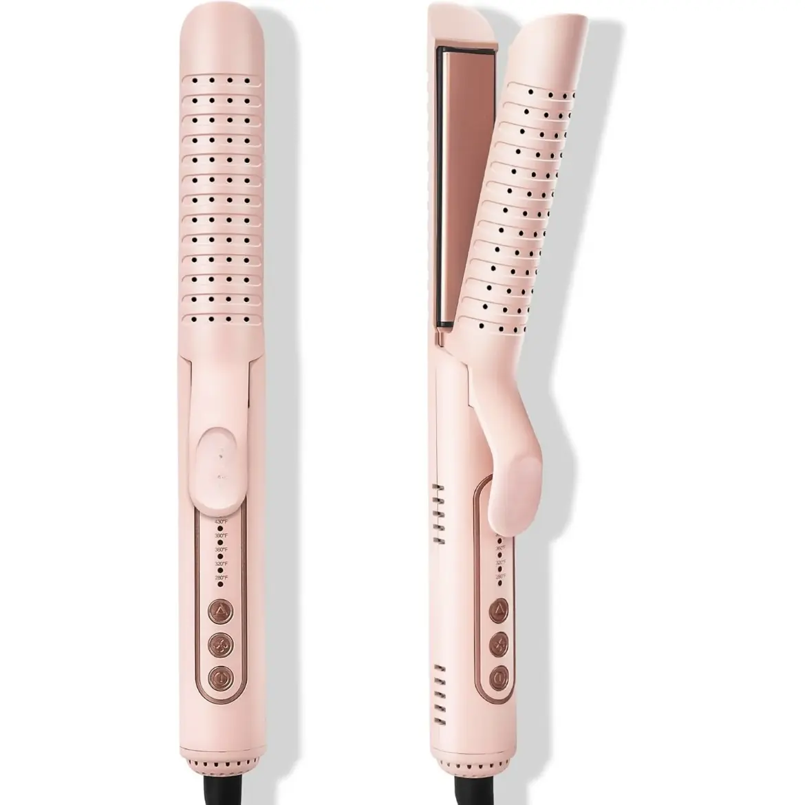 Airflow Styler Whirlwind Curl, Hair Straightener and Curler 2 in 1, Upgraded Curling Iron & Flat Iron Achieve One Pass Curl, Less Damage to Hair,back to school,back to school haul