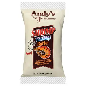 1x Andy's Seasonsings Shrimp Tempura Batter 10oz Shrimp