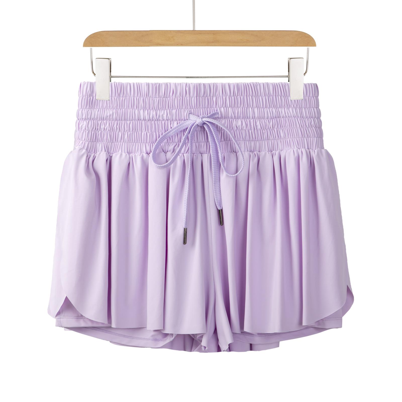 2-in-1 High Waisted Skorts for Women with Pockets - Flowy Athletic Shorts for Golf & Tennis, Yoga Running Shorts, Spandex Elastic Waist with Drawstring, Cute Summer Lounge Outfit 2-in-1 High Waisted Skorts for Women with Pockets - Flowy Athletic Shorts for Golf & Tennis, Yoga Running Shorts, Spandex Elastic Waist with Drawstring, Cute Summer Lounge Outfit