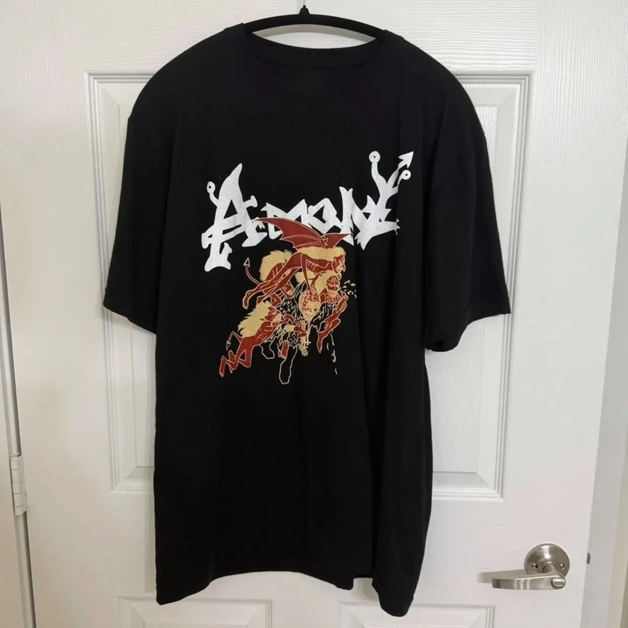 Vintage All Size T Shirt Amon Deicide Sacrificial Demons BT011 FREE SHIPPING 6