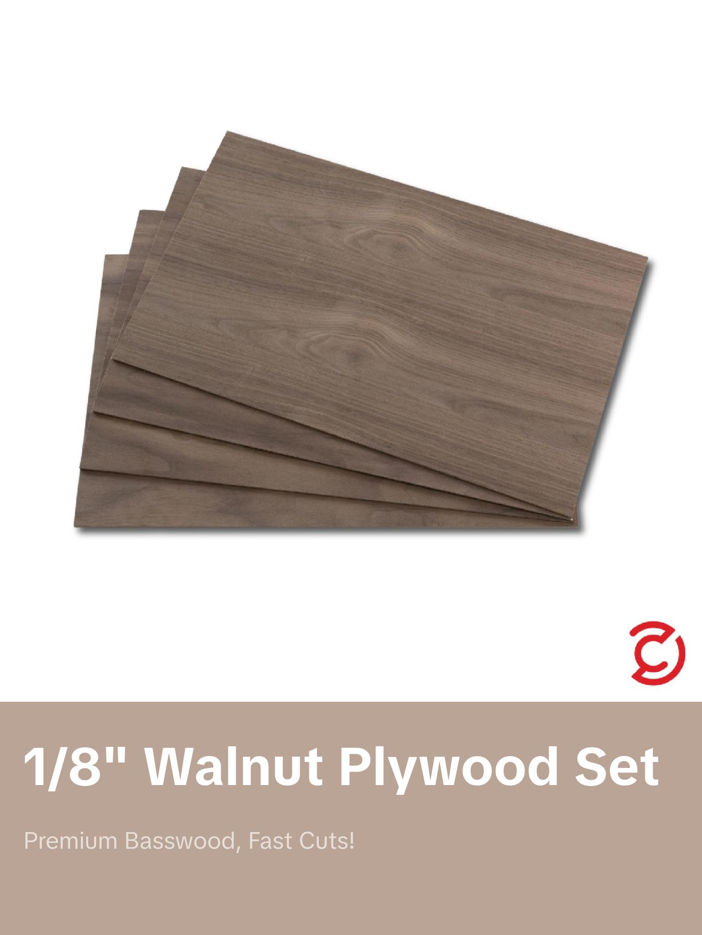 1/8" Walnut Plywood Pack 1/8" Walnut Plywood Pack