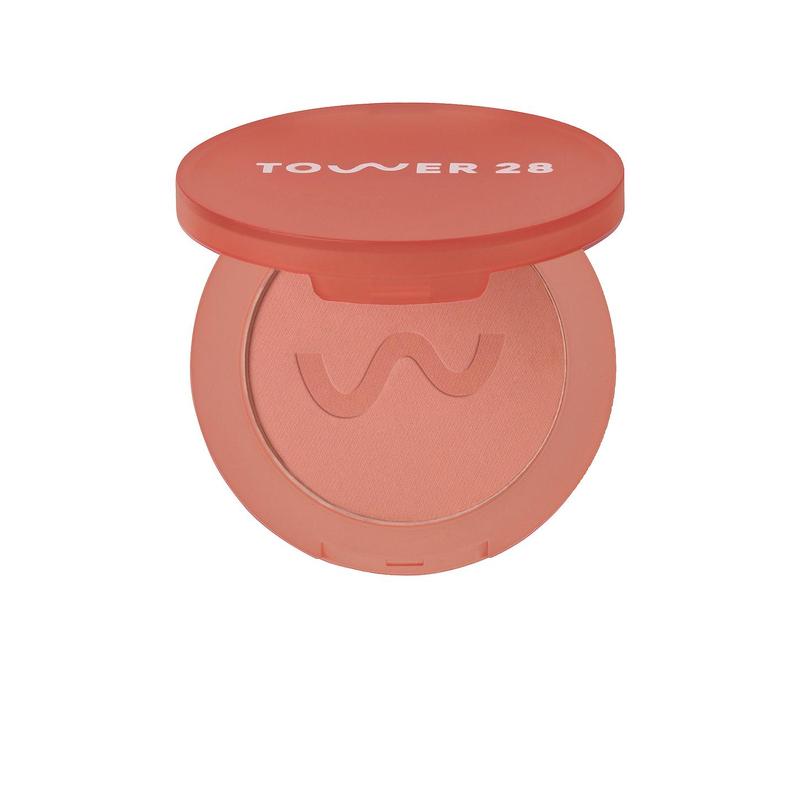 Tower 28 Getset Blur + Set Matte Powder Blush in Long Beach Iced Tea