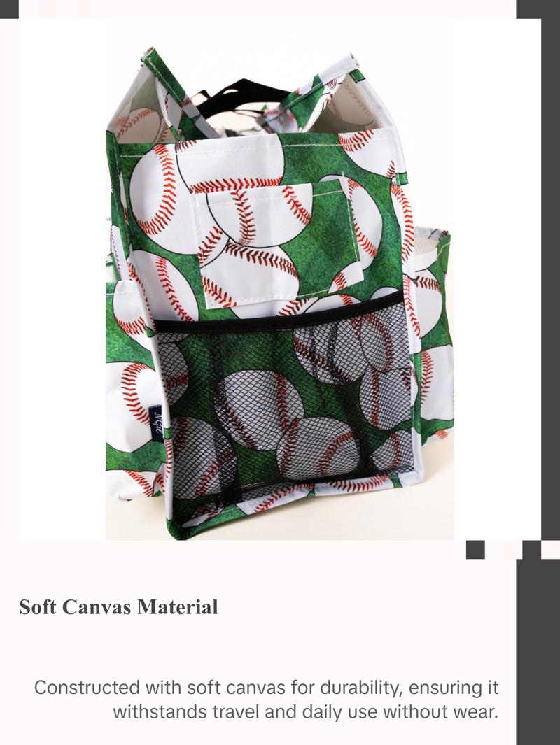 Bases Loaded Large Organizer Tote