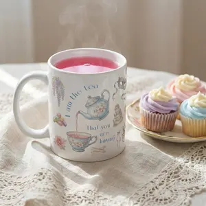 Bridgerton Cup, Lady Whistledown Mug, Regency Tea Party, Period Drama Gift