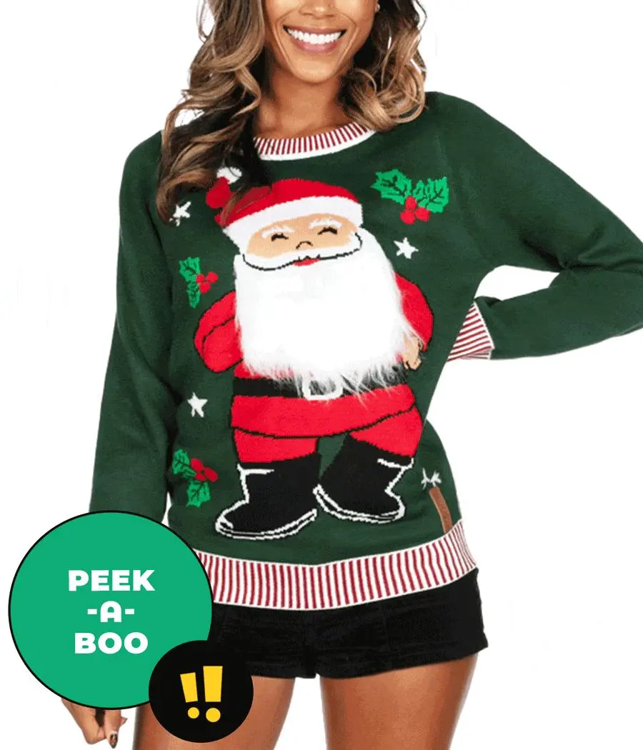 Women's It's Flipping Christmas Ugly Christmas Sweater