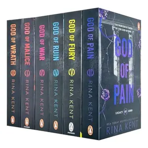 Legacy of Gods Series Collection 6 Books Set By Rina Kent (God of Pain, God of Fury, God of Ruin, God of War, God of Malice & God of Wrath)Paperback