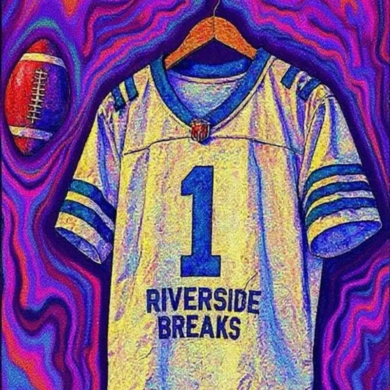 PYP one signed authentic football jersey