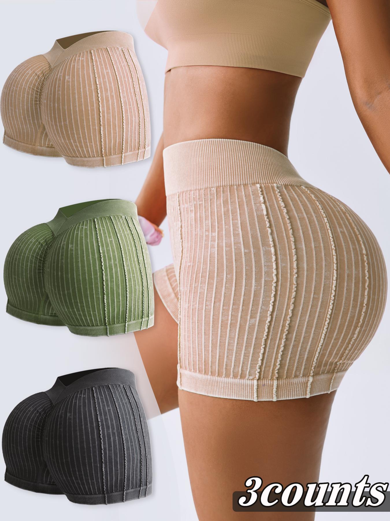 Hijesse Woman 's soild color textured gym shorts ,casual comfy breathable skinny  shorts far ,tight fitteor yoga gym workout running ,ladies sportswear for all seasons ,gym  excise,activewed athleisure shorts, suitable for spring and summer wear