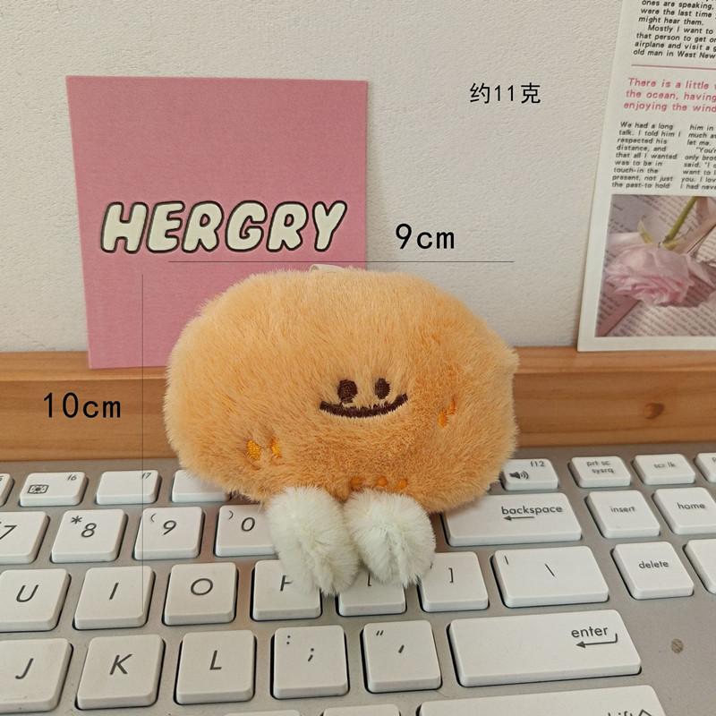 Creative vegetable small potato pendant pendant cute plush doll keychain schoolbag decoration little doll
