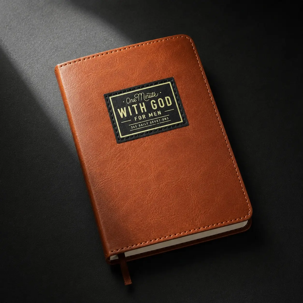 One Minute with God: A Man'S Devotional Journal - A 365-Day Portable Daily Reflection Notebook; an Ideal Gift for Holidays And Birthdays; A Personal Growth And Spiritual Devotional Planner
