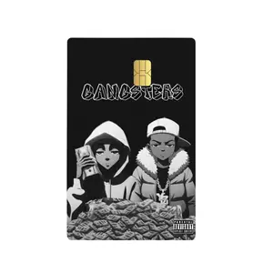 Huey & Riley Freeman Credit Card Sticker, The Boondocks Card Skin, Urban Anime Aesthetic Wrap
