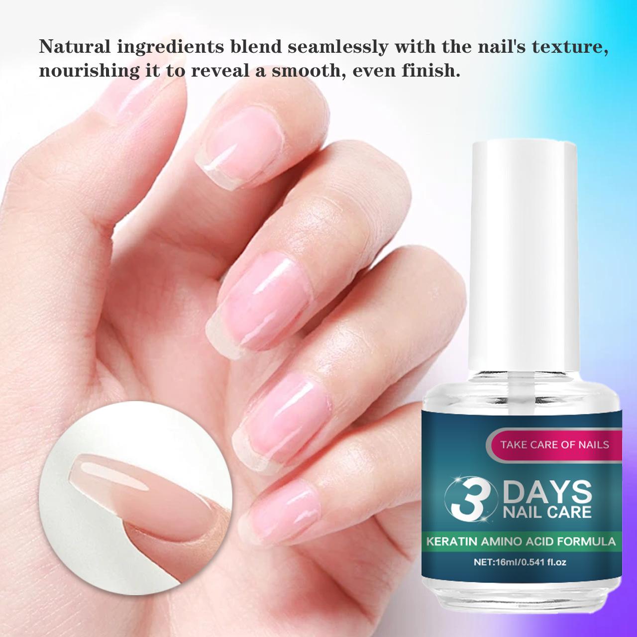 ROZINO 3 Days Nail Care Formula with Keratin Amino Acid & Aloe for Superior Nail Nourishmen.for Healthy Nails Professional Multi-Benefit Treatment ROZINO 3 Days Nail Care Formula with Keratin Amino Acid & Aloe for Superior Nail Nourishmen.for Healthy Nails Professional Multi-Benefit Treatment