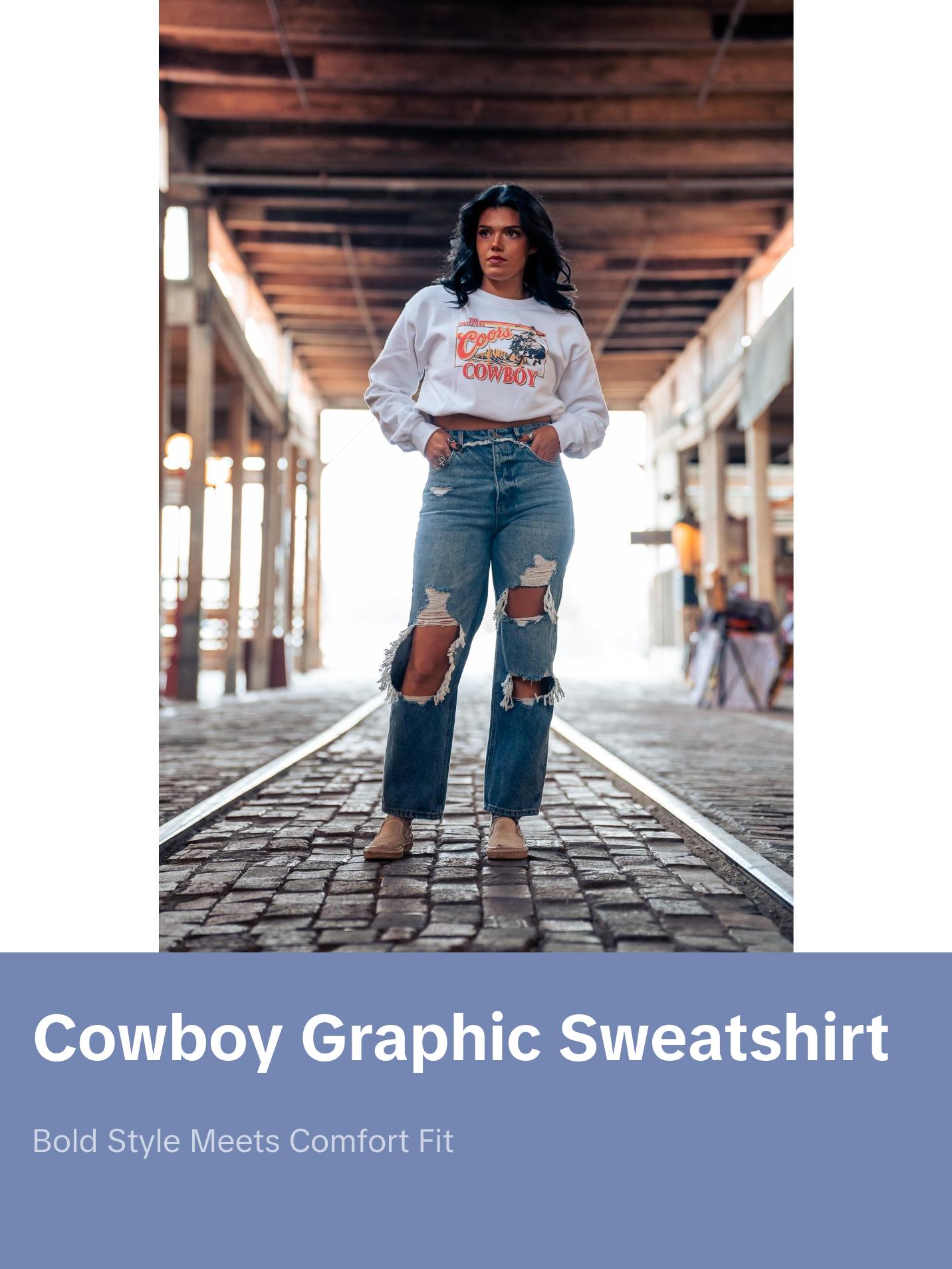 Coors Cowboy Sweatshirt