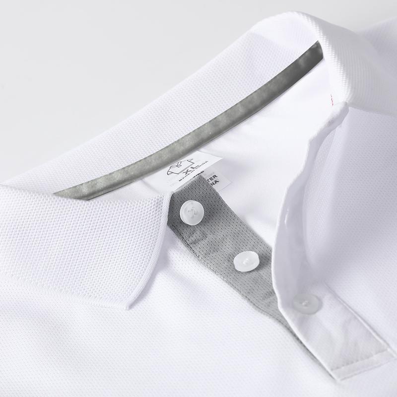 Solid color summer men's lapel POLO shirt, suitable for playing, golf, outdoor sports and leisure, comfortable and breathable, cool short sleeves, multi-color optional