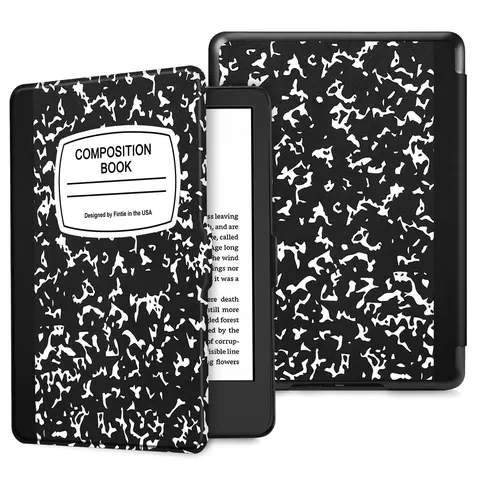 Fintie Slim Fit Handheld Protection Cover for 6-inch Amazon Kindle (11th Generation) - Synthetic Leather, Soft Inner Guard, Magnetic Closure, Auto-Wake/Sleep, Sturdy Durability, Easily Accessible, Gift for Kindle Users