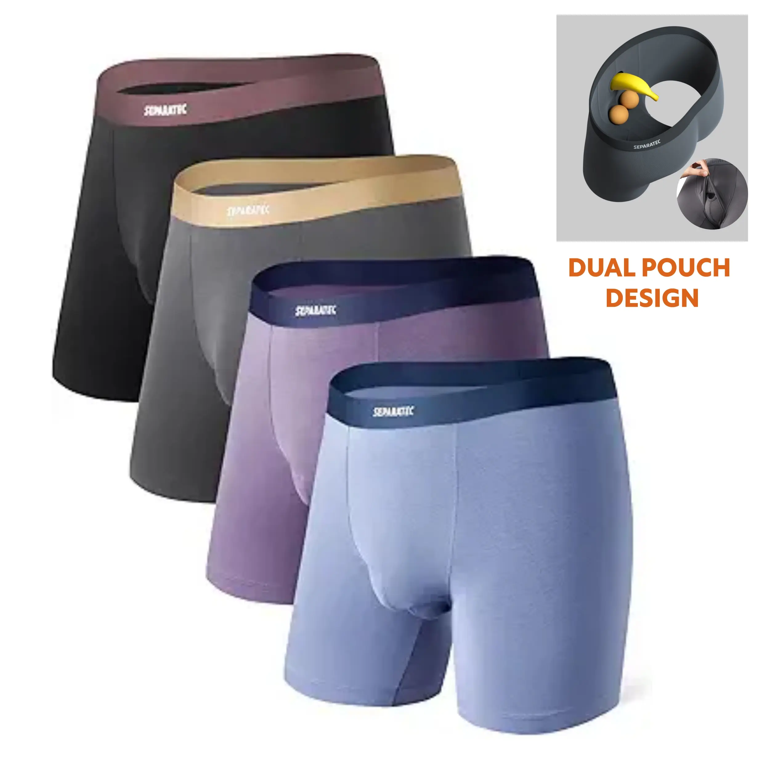 Gray Blue/Black/Dark Gray/Gray Violet - 4