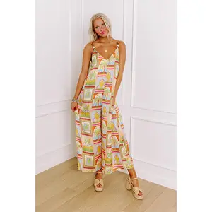 Island Spirit Satin Jumpsuit