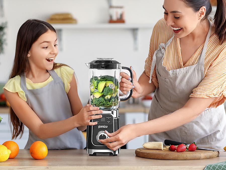 Ganiza Professional Smoothie Blender 1100W Motor 25000 RPM 8 Auto Programs for Frozen Fruits Ice 64 oz Large 12-in-1 Countertop Blender Dishwasher Safe Multifunctional Juicer food processor nutribullet vitamix juicer machine Ganiza Professional Smoothie Blender 1100W Motor 25000 RPM 8 Auto Programs for Frozen Fruits Ice 64 oz Large 12-in-1 Countertop Blender Dishwasher Safe Multifunctional Juicer food processor nutribullet vitamix juicer machine