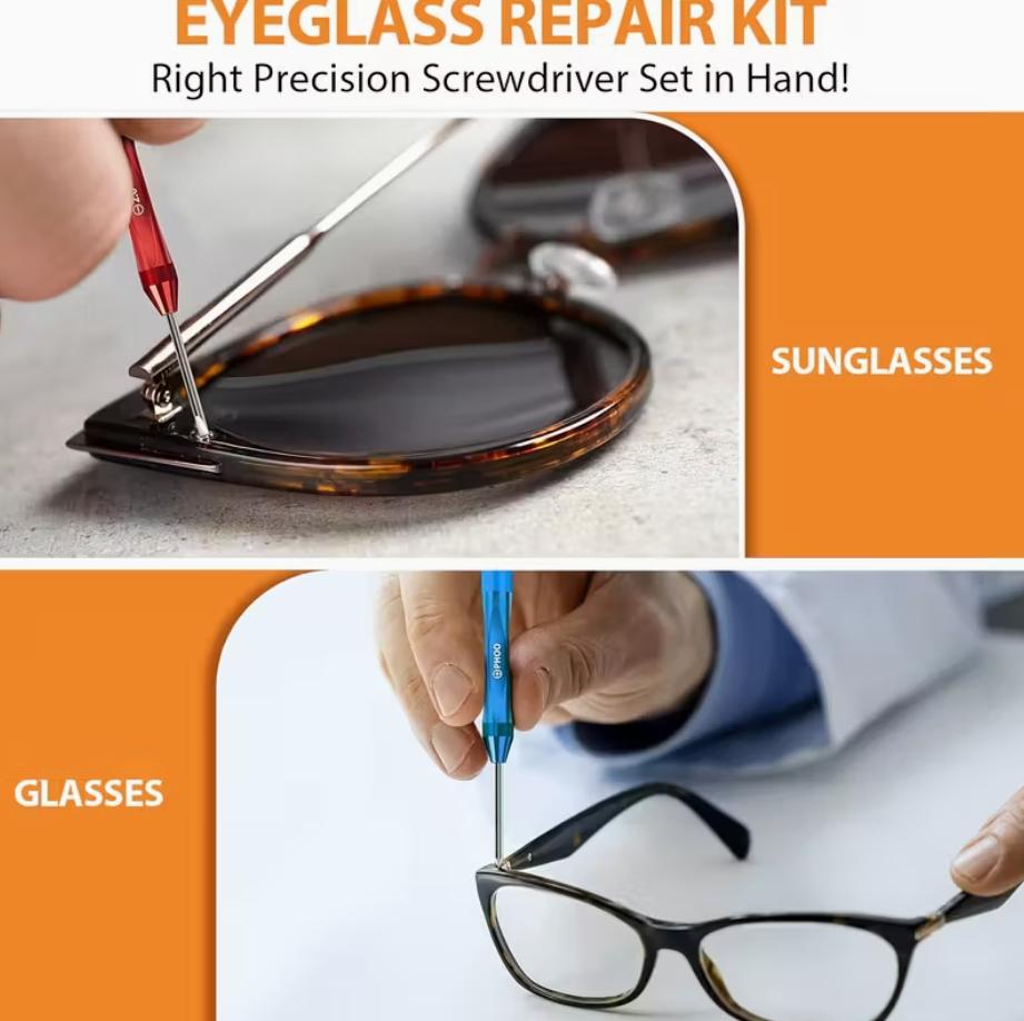 6PC Magnetic Mini Screwdriver Set Flathead & PhillipsPrecision Tools for Electronics, Watches, Eyeglasses &Computers |Cool Gadgets & Perfect Gifts for Men Christmas2024 Must-Have Repair Kit 6PC Magnetic Mini Screwdriver Set Flathead & PhillipsPrecision Tools for Electronics, Watches, Eyeglasses &Computers |Cool Gadgets & Perfect Gifts for Men Christmas2024 Must-Have Repair Kit