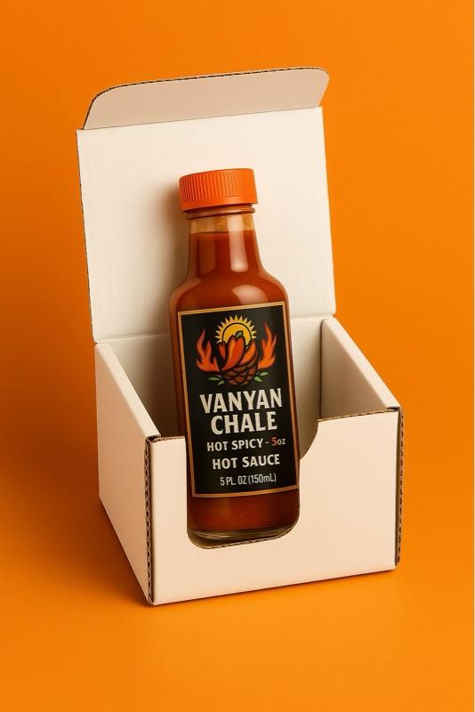 Vanyan Chale Hot Sauce - 5oz Hot Spicy youne 1 Flavor - Perfect for Tacos, Burritos, and More - 5 oz Bottle