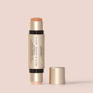 Jouer Bloom, Bronze & Glow Duo | Cream Bronzer & Highlighter Stick